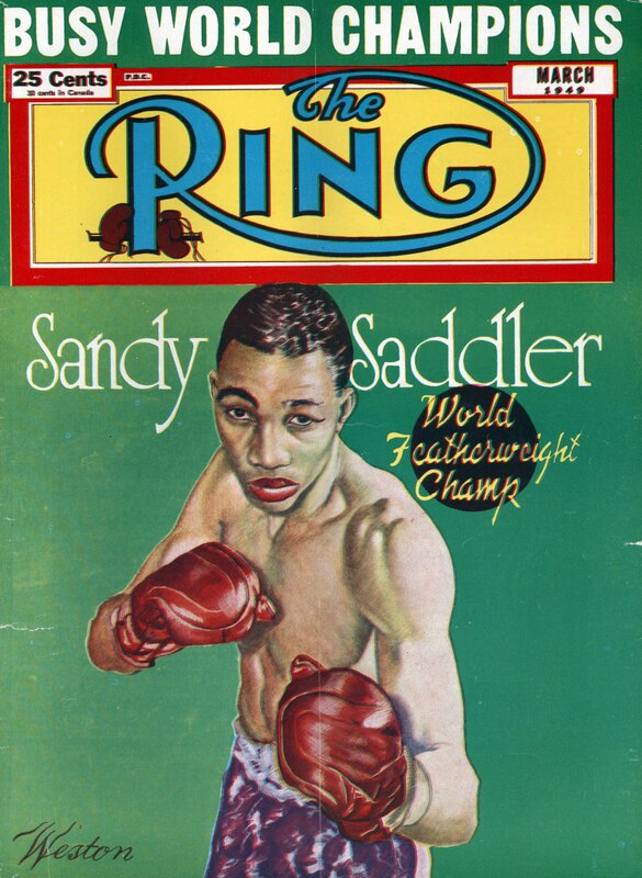 Пеп 4. Сэнди Сэддлер. Журнал the Ring.