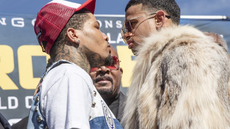 Gervonta Davis and Rolly Romero trade f-bombs in heated press conference