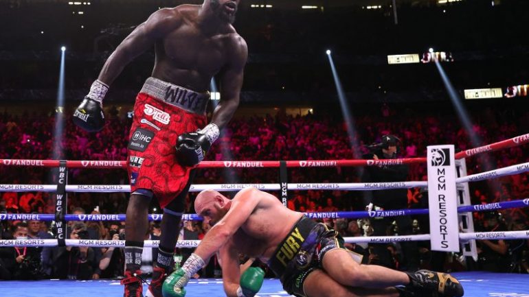 The Ring Awards – Round of the Year: Tyson Fury-Deontay Wilder 3 (Round 4)