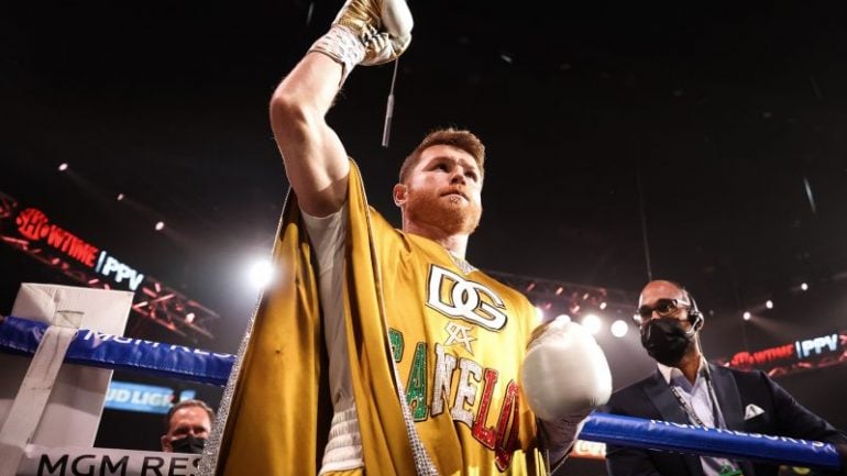 Canelo Alvarez reportedly close to accepting Dmitry Bivol and Gennadiy Golovkin in two-bout DAZN deal