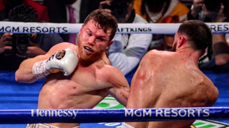 Canelo Alvarez is The Ring Fighter of the Year for 2021