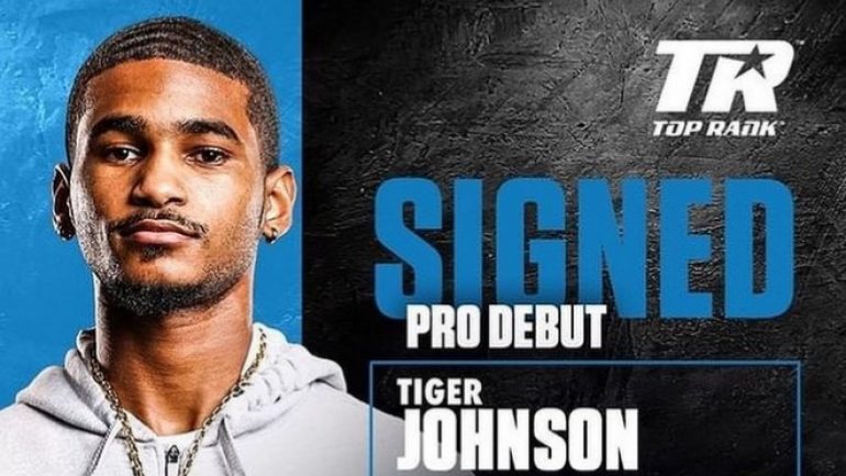 Olympian Delante “Tiger” Johnson ready to make a statement in his pro debut