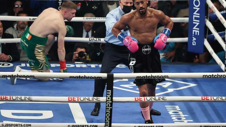 Andrade makes statement against Quigley, Martinez and Arroyo in No Decision