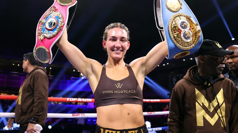 Mikaela Mayer signs contract extension with Top Rank prior to Jennifer Han defense
