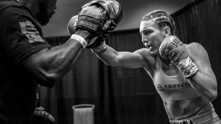 Mikaela Mayer aims for The Ring’s junior lightweight inaugural belt as the first of many