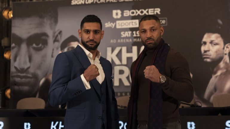 Amir Khan: Kell Brook’s taking this fight more for a payday than him continuing his career