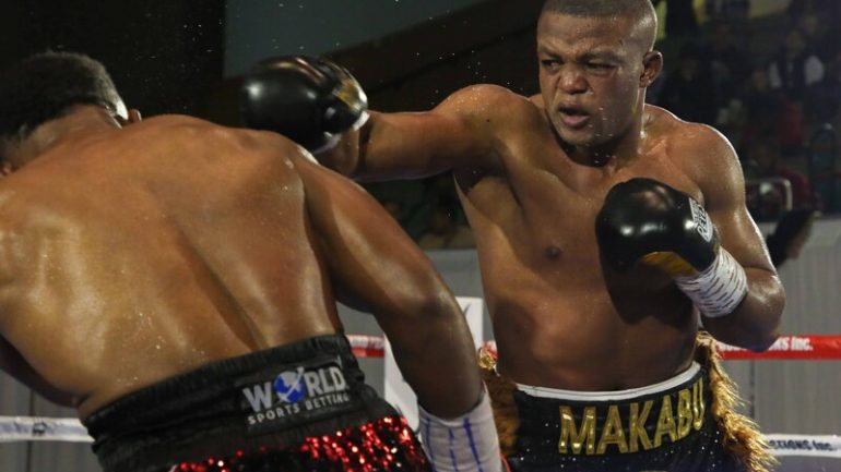 Ilunga Makabu hangs on to WBC cruiserweight belt with split decision over Thabiso Mchunu