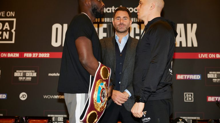 Lawrence Okolie-Michael Cieslak press conference quotes