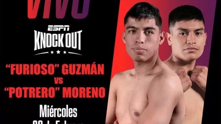 Rafael Guzman and David Moreno battle to a draw Wednesday night