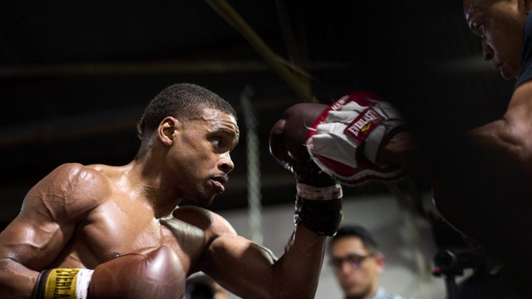 Errol Spence Jr., Yordenis Ugas media workout quotes and photos