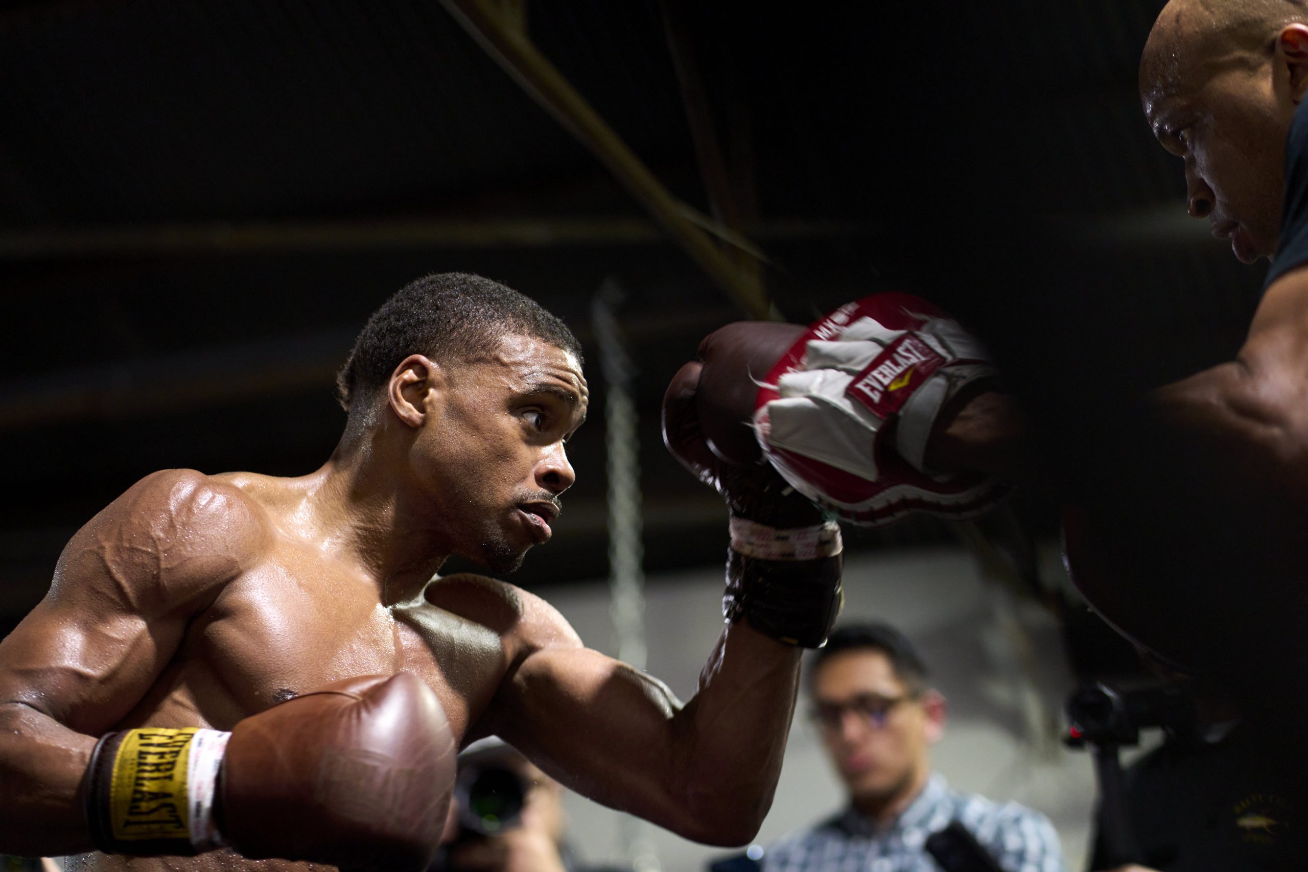 Errol Spence Jr., Yordenis Ugas media workout quotes and photos