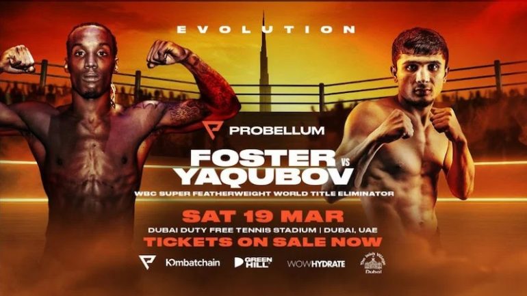 O’Shaquie Foster predicts breakdown of Muhammadkhuja Yaqubov on March 19