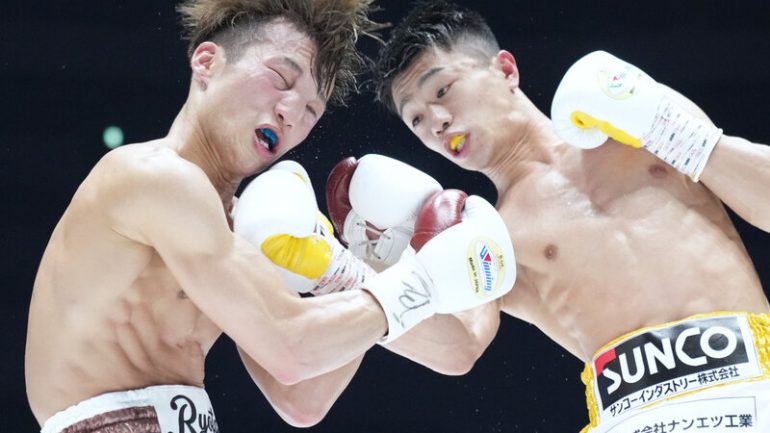 Junto Nakatani destroys Ryota Yamauchi in eight rounds, retains WBO 112-pound title