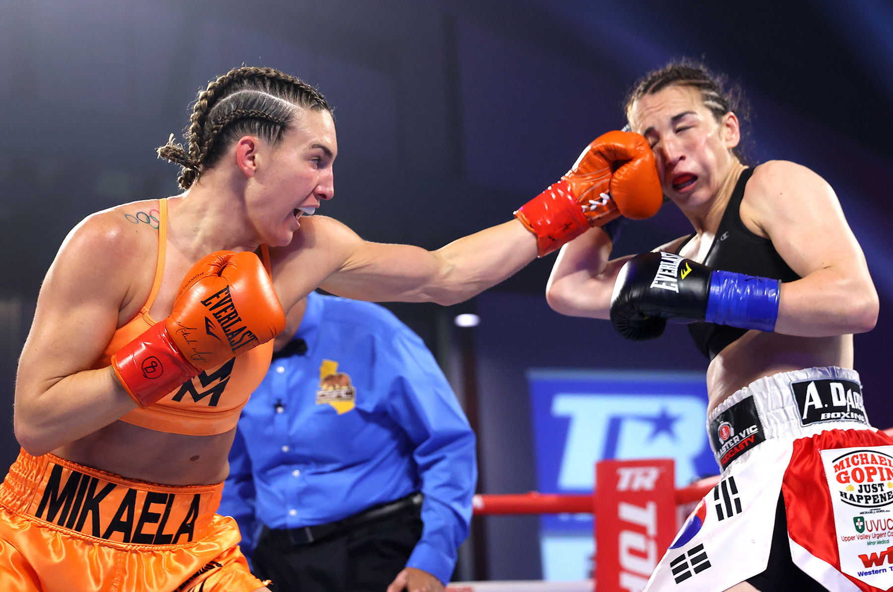 Mikaela Mayer carves path back to world championship after stepping up to lightweight