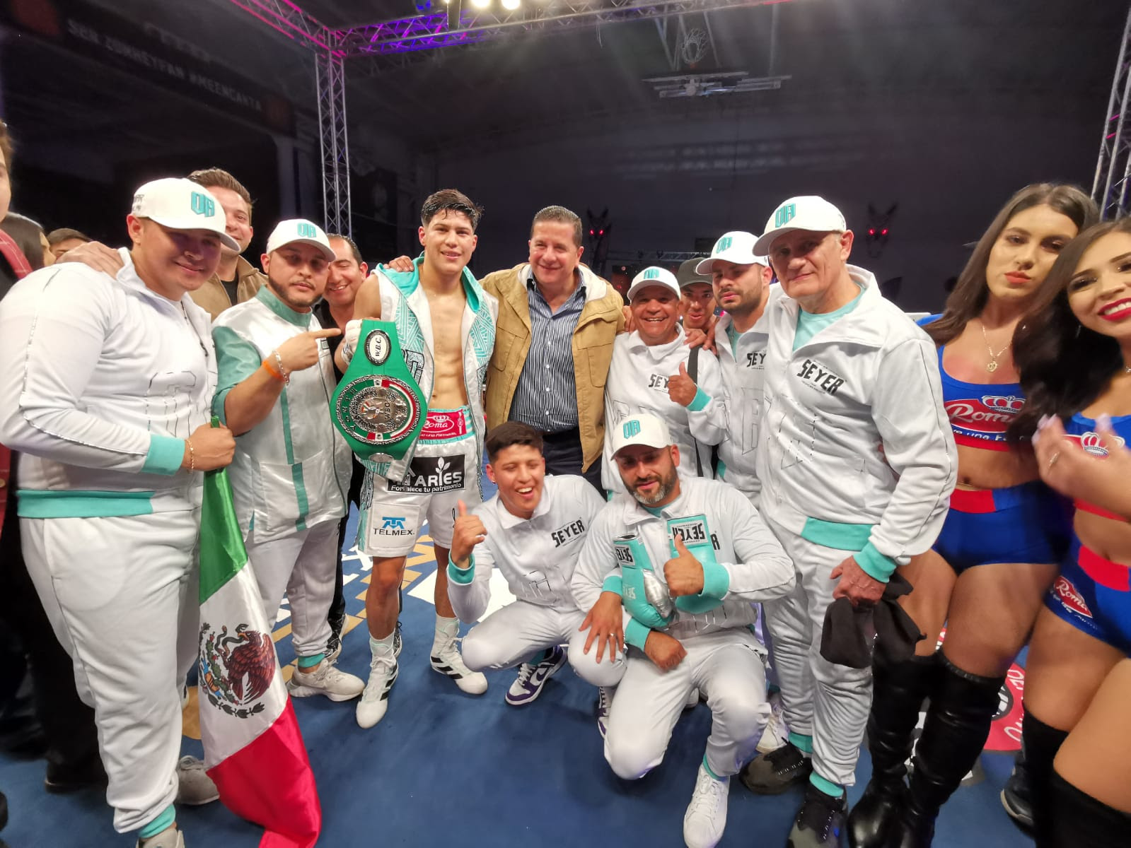 Gohan Rodriguez and Company. Photo courtesy of Zanfer Boxing