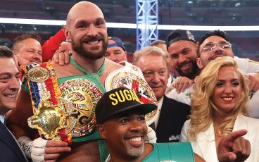 Tyson Fury paid tribute to his Kronk roots in knocking out Dillian Whyte
