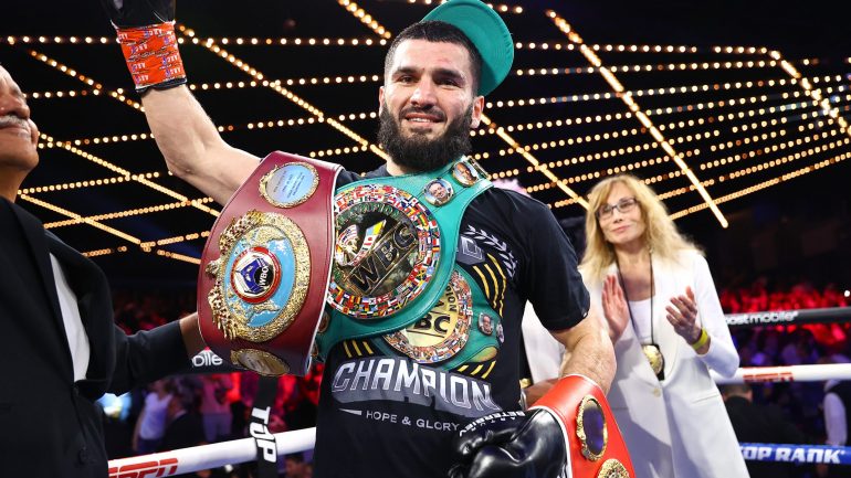Ring Ratings Update: Is Artur Beterbiev P4P? Who’s No. 1 at light heavyweight? 