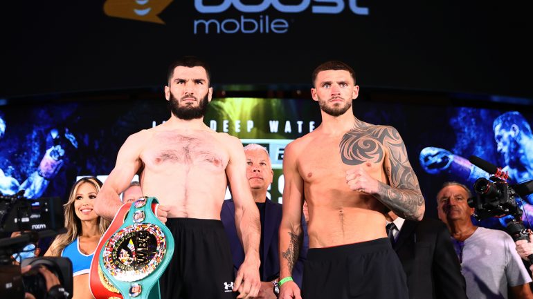 Weights from New York for Beterbiev-Smith