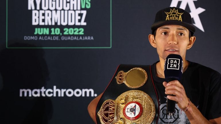 Esteban Bermudez: Kyoguchi is one of the toughest fighters out there  