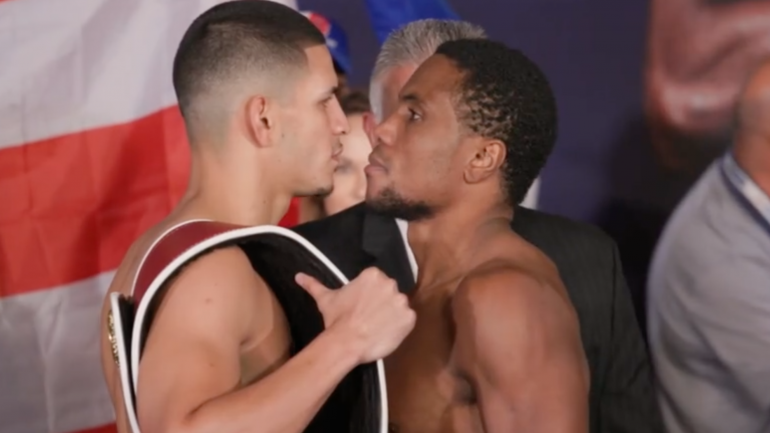 Edgar Berlanga makes weight, Alexis Angulo misses on first attempt
