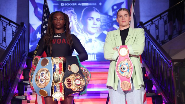 Sparks – and insults –  fly at Claressa Shields-Savannah Marshall press conference