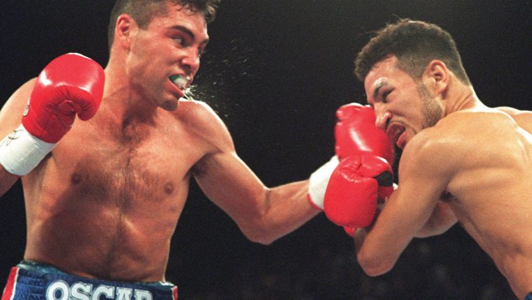 Fighter of the Year In 1995, a lightweight champion and P4P player, De La Hoya, was on the verge of superstardom