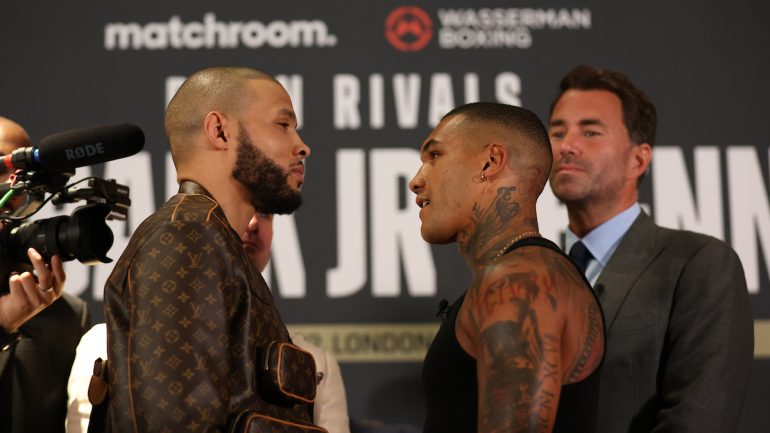 Chris Eubank Jr. and Conor Benn face off at opening press conference