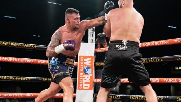 Kevin Lerena: I am going to make a noise in the heavyweight division