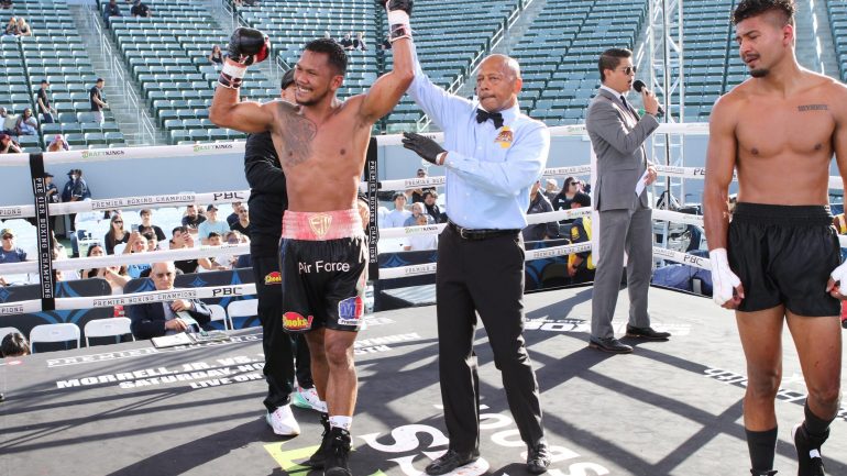 Eumir Marcial overcomes cut to shut out Steven Pichardo for third pro win