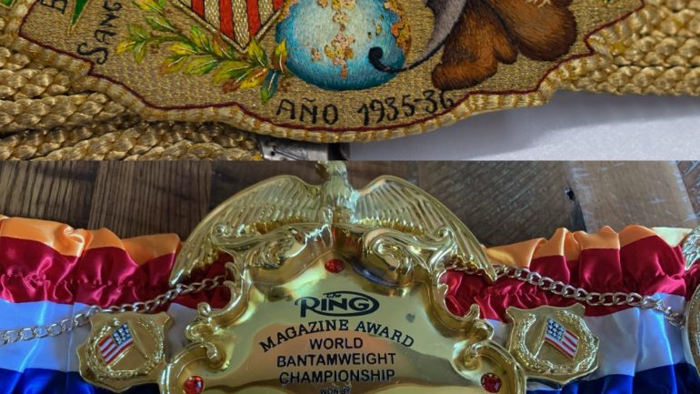 A Ring championship belt, 87 years in the making, reaches its rightful owner in Spain