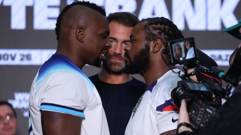 Weigh-in alert: Dillian Whyte vs. Jermaine Franklin and undercard