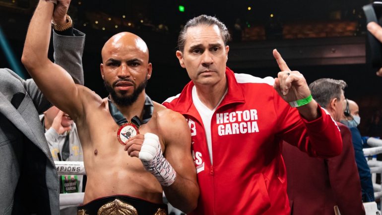 If Hector Garcia didn’t catch your eye in 2022, he says you’ll know him after he beats Gervonta Davis