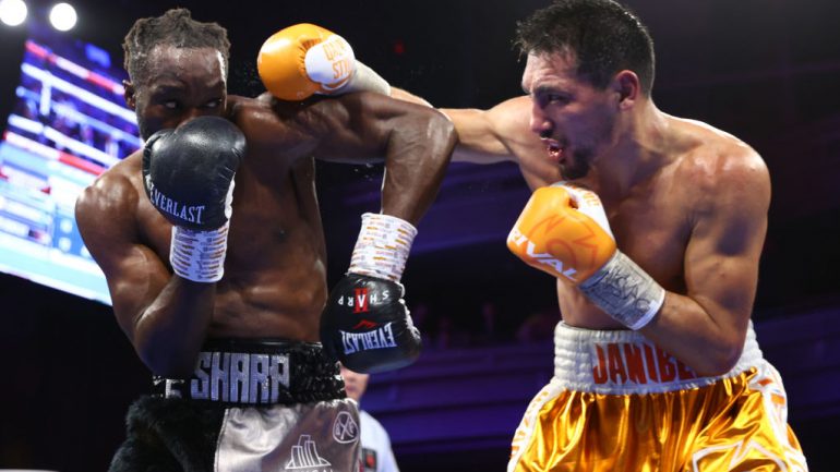 Janibek Alimkhanuly outpoints tougher-than-expected Denzel Bentley, retains WBO 160-lb. title