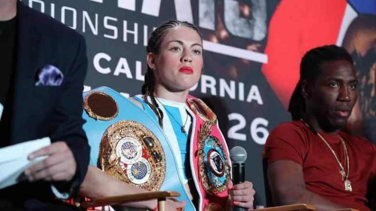 Evelin Bermudez set to defend her belts against Kim Clavel in Canada on Oct. 7
