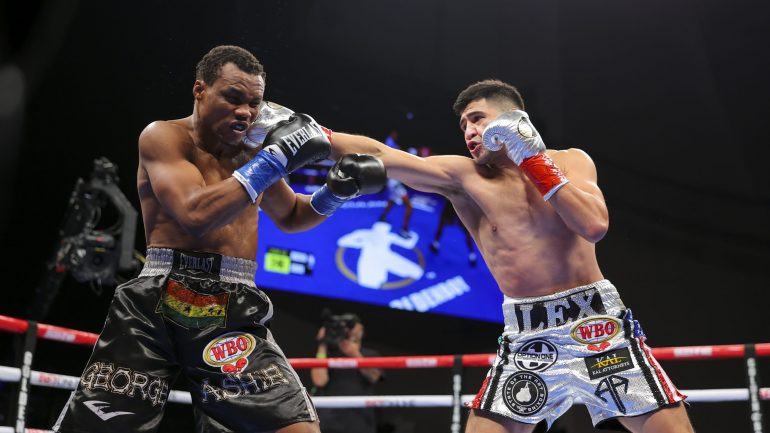 Alexis Rocha halts gutsy late-sub George Ashie in Round 7. Is Terence Crawford next?