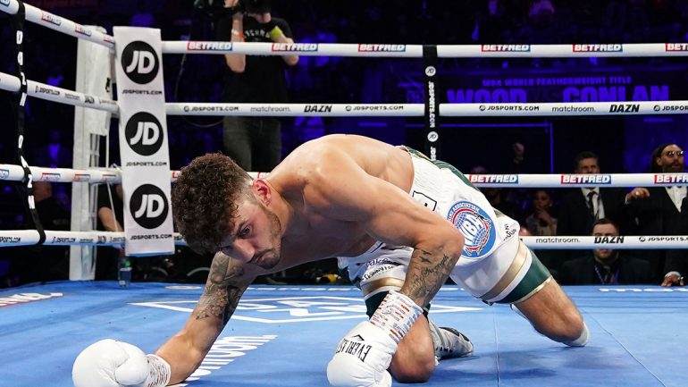 Mauricio Lara breaks British hearts again, stops Leigh Wood in seven rounds