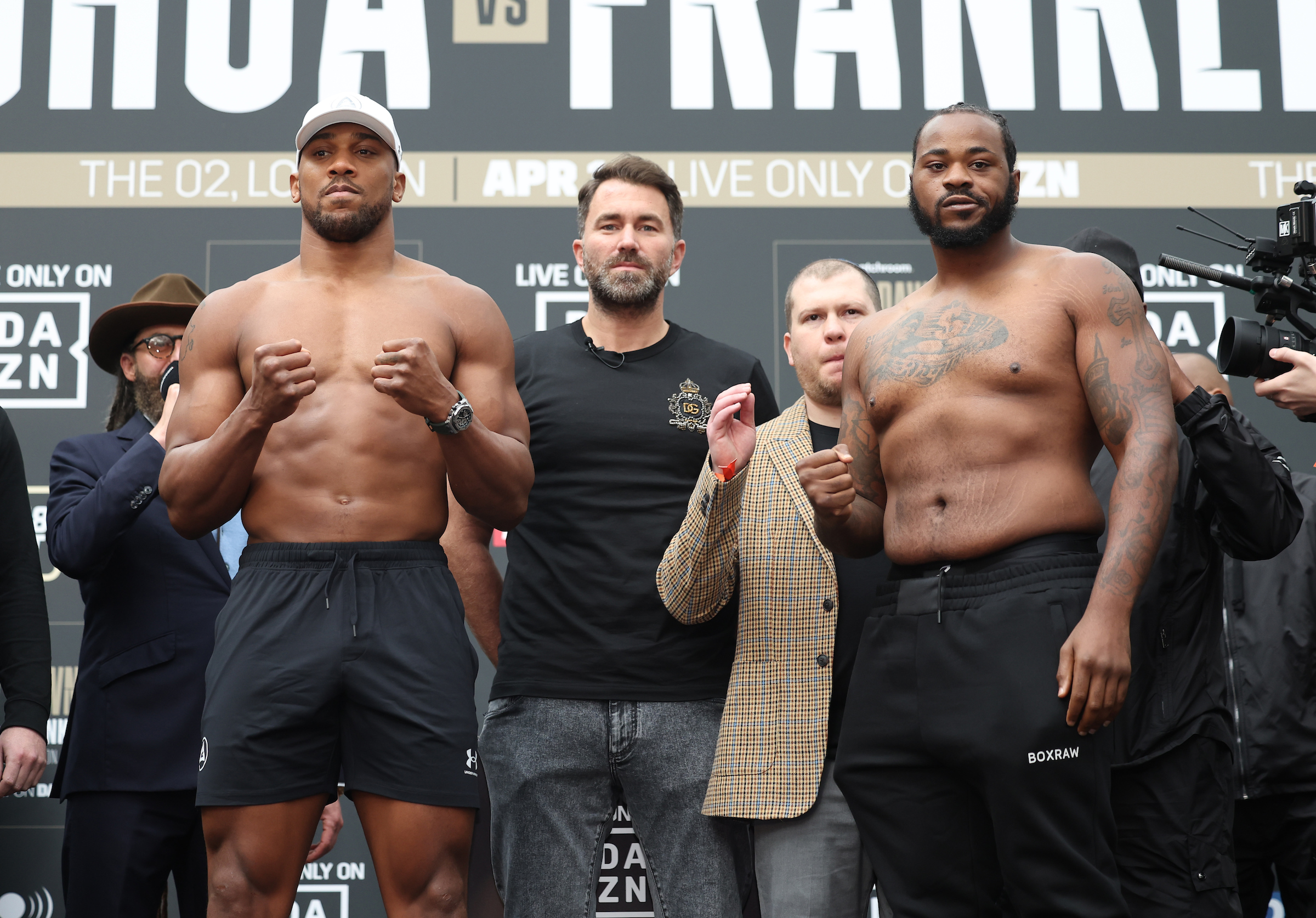Weigh-in alert: Joshua vs. Franklin and undercard – Photos