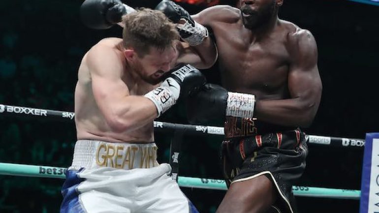 Rusty Ring No. 1 Lawrence Okolie fails to dazzle in defence against tough David Light