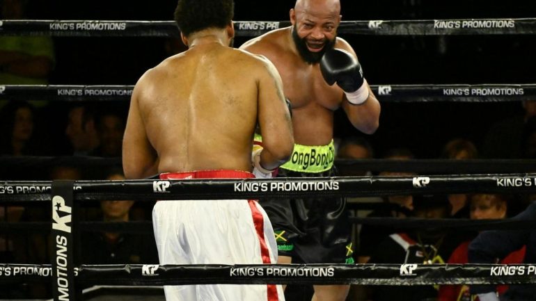 Jersey City boxer/school teacher Nicoy Clarke proves he’s not just his record with upset TKO win
