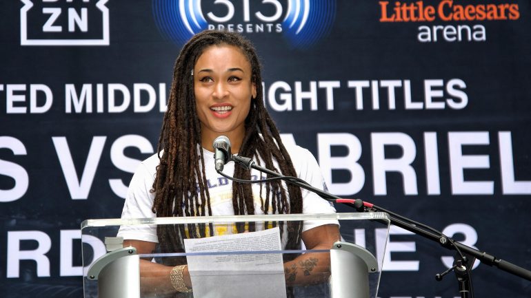 Hanna Gabriels fights for pride and heritage in her rematch against Claressa Shields  