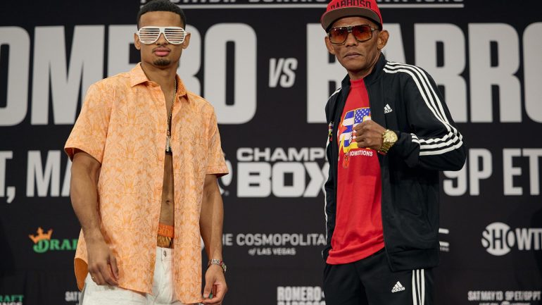 Rolly Romero and Ismael Barroso vow to bring on the fireworks on Saturday
