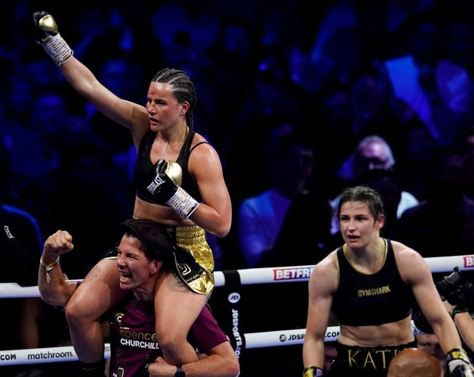 Chantelle Cameron hands Katie Taylor first pro loss, defends undisputed 140-pound championship