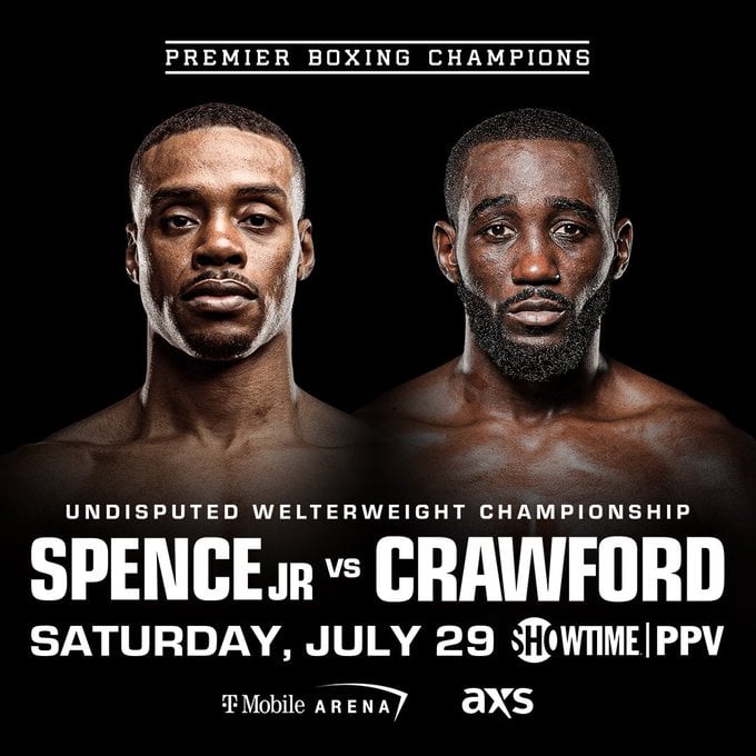 It’s official: Errol Spence Jr. and Terence Crawford will clash in Las Vegas on July 29