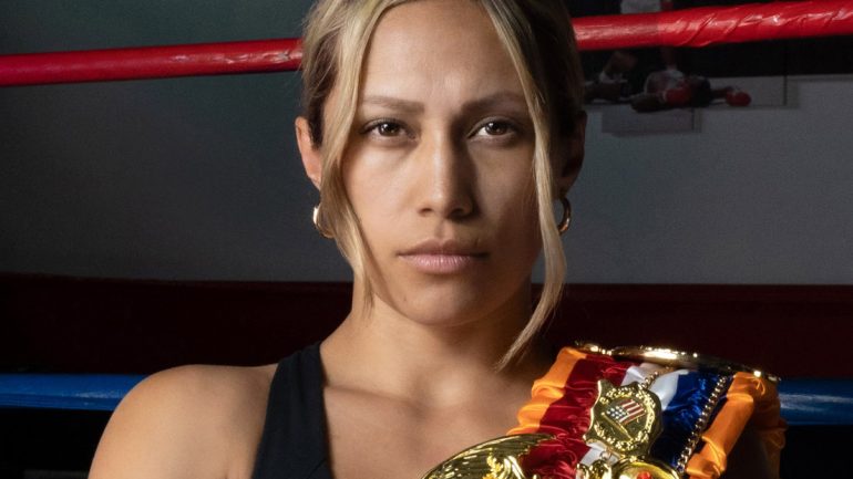 Seniesa Estrada defends her Ring strawweight belt against Argentina’s Leonela Yudica on July 28