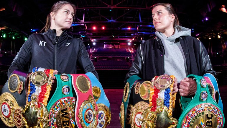 Chantelle Cameron and Katie Taylor scheduled to stage their rematch in Dublin on Nov. 25