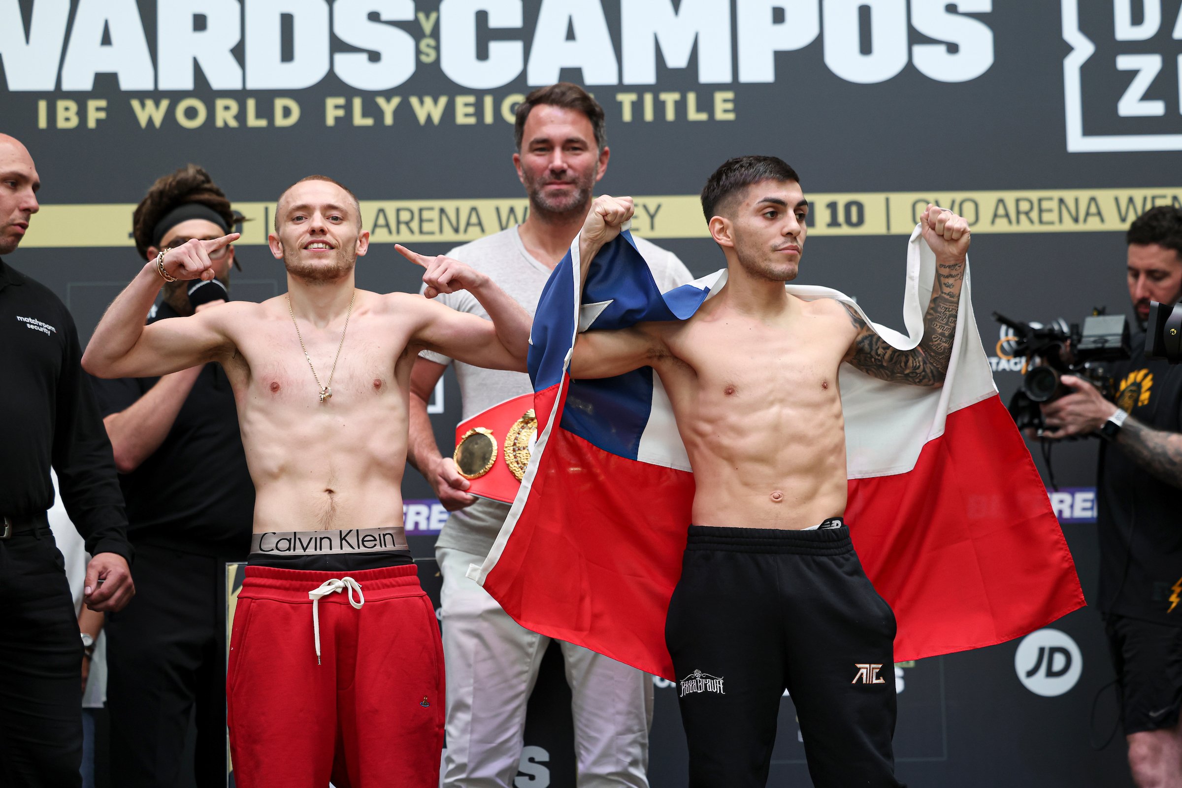 Weigh-in Alert: Sunny Edwards vs Andres Campos and undercard