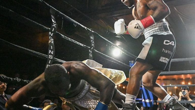 Kurt Scoby sends Hank Lundy into retirement with second round stoppage in NYC