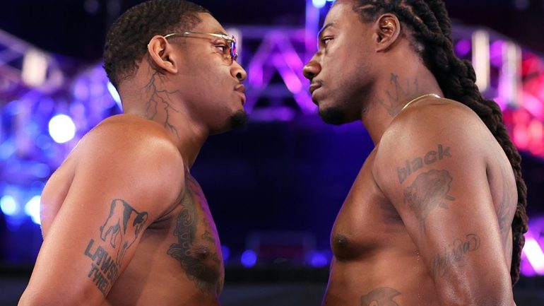 Jared Anderson and Charles Martin weigh-in battle ready