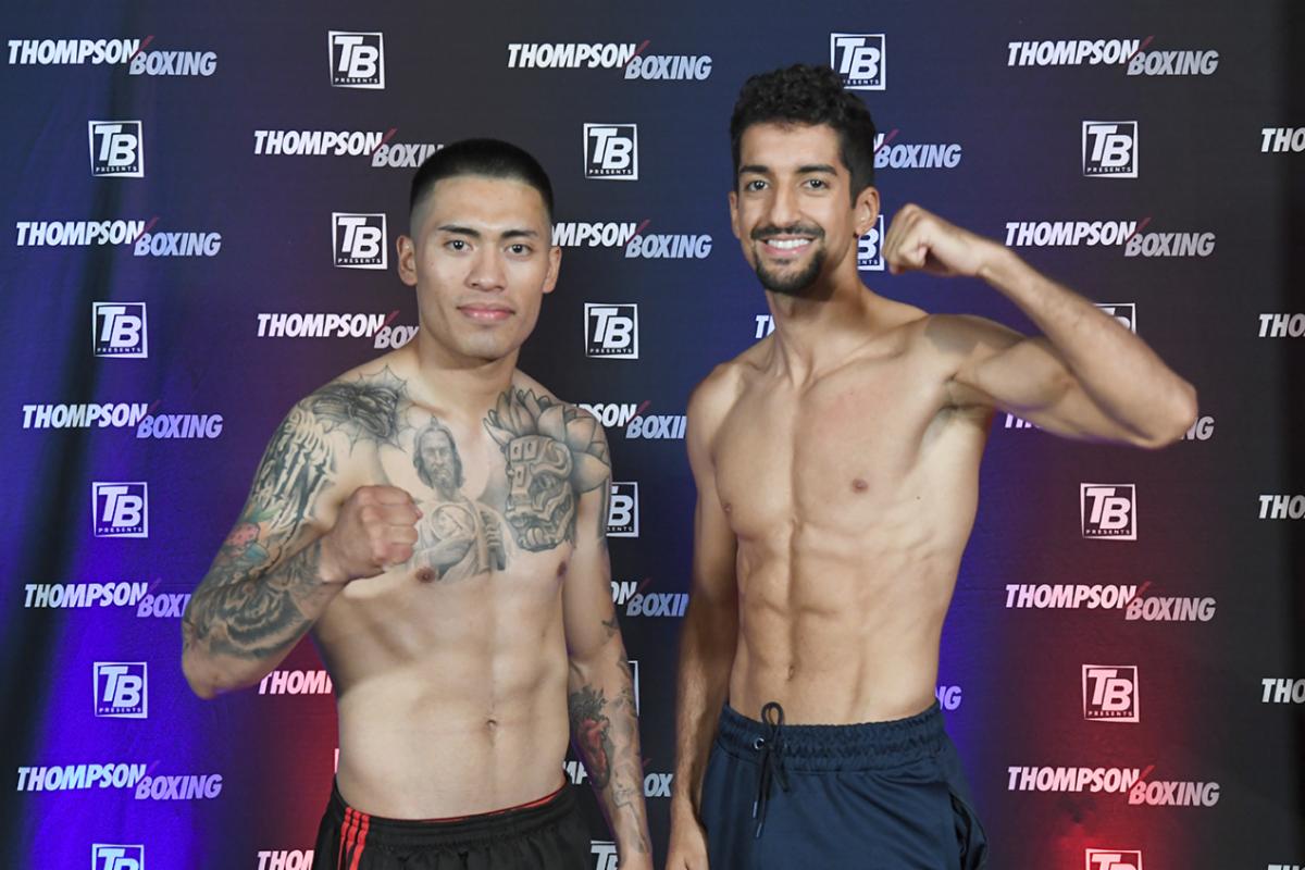 Jesus Saracho and Tarik Zaina battle to a majority draw in Thompson Boxing main event