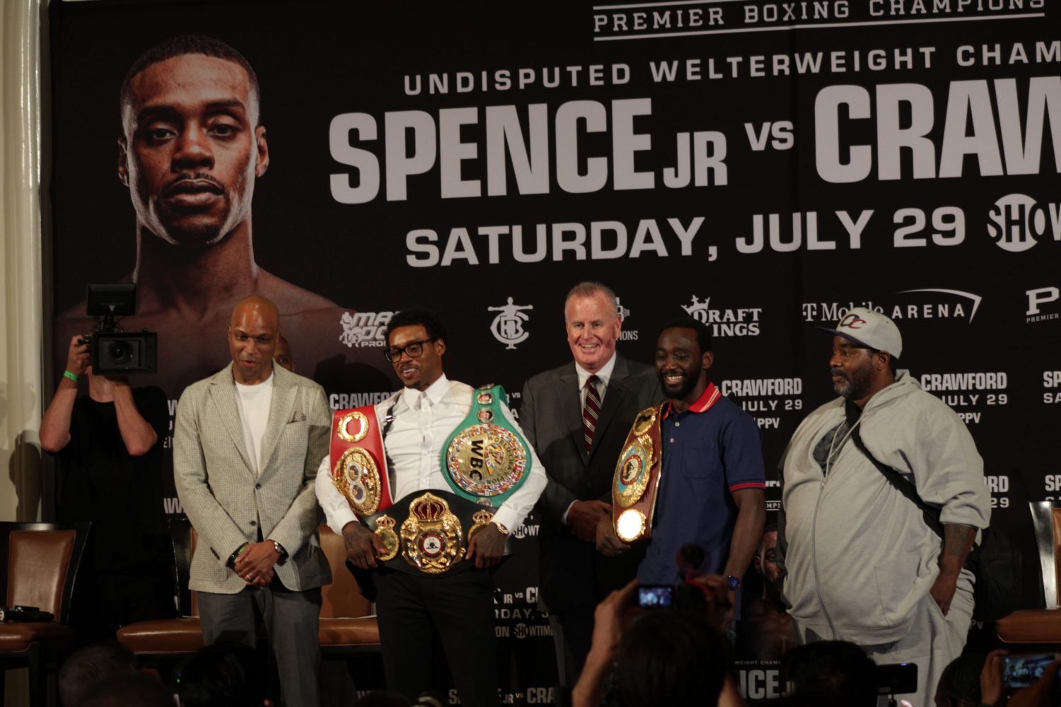 Errol Spence Jr., Terence Crawford promise ‘old school’ fight at L.A. press conference